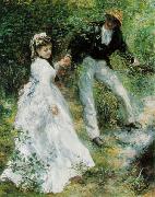 Pierre-Auguste Renoir La Promenade Germany oil painting artist